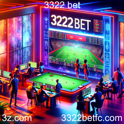 Experimente a Emoção dos Jogos Ao Vivo na 3322 Bet